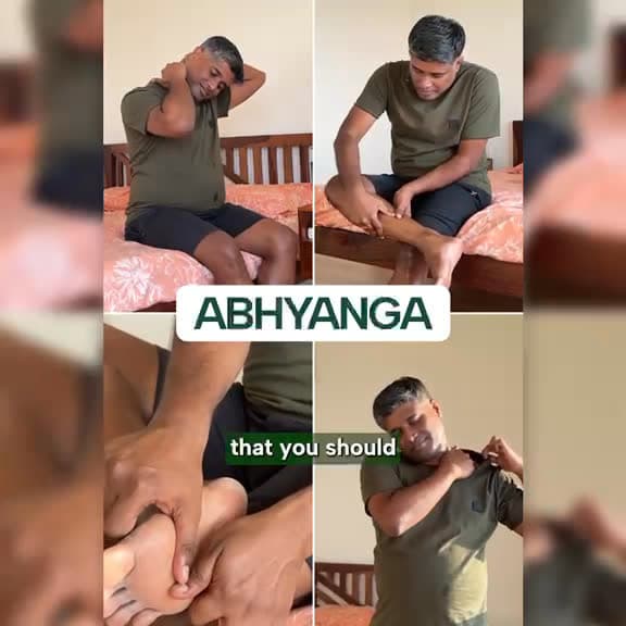 Massage before sleep