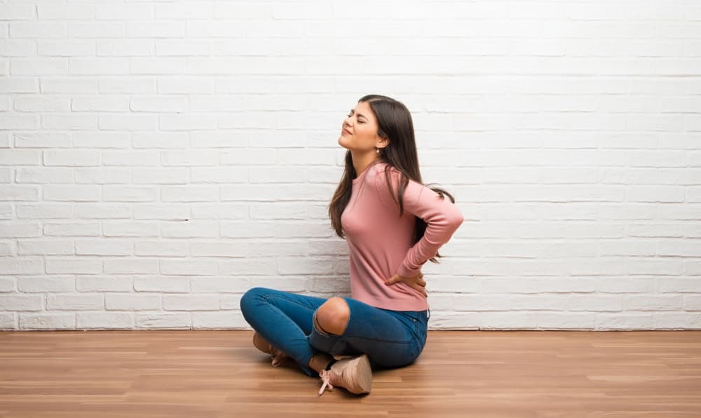 Woman having Lower Back Pain