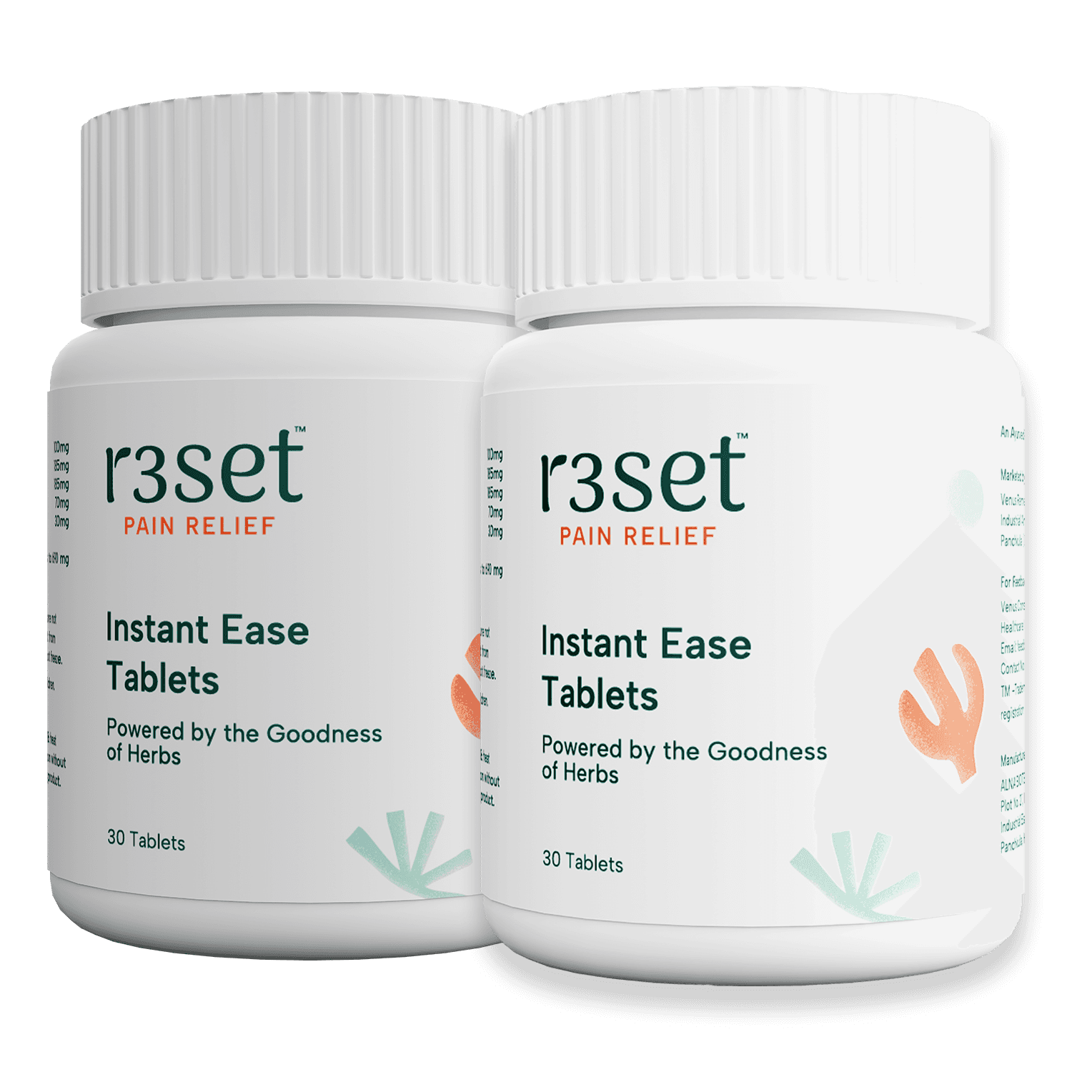 Instant ease tablets - Pack of 2 (30 tabs each)