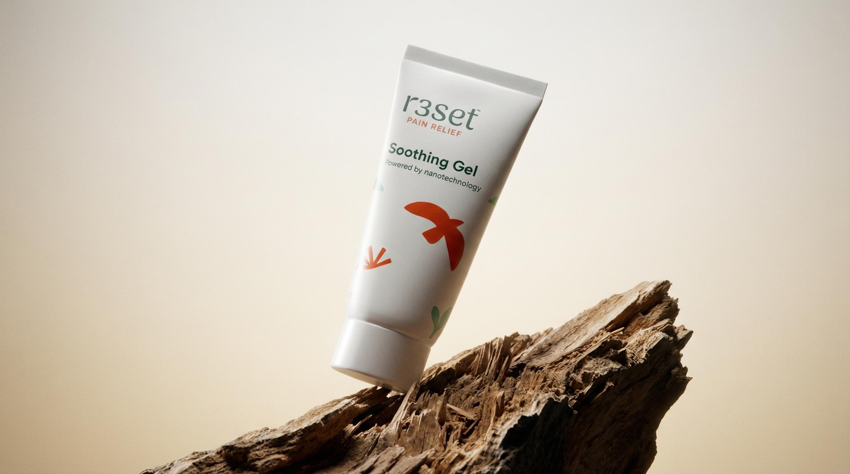 Reset soothing gel for pain relief