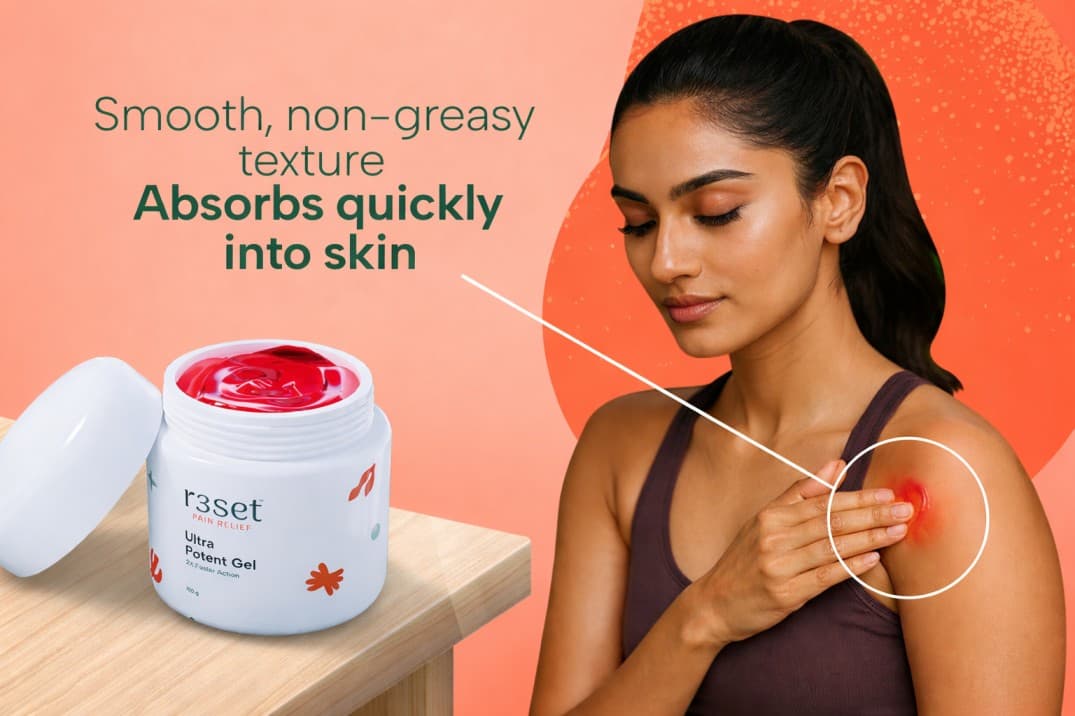 pain relief gel non sticky